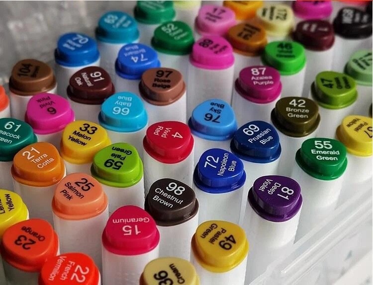 Triangle Dual Point Art Marker 6