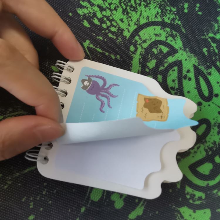 Cartoon Coil Printed Sticky Notes wholesale