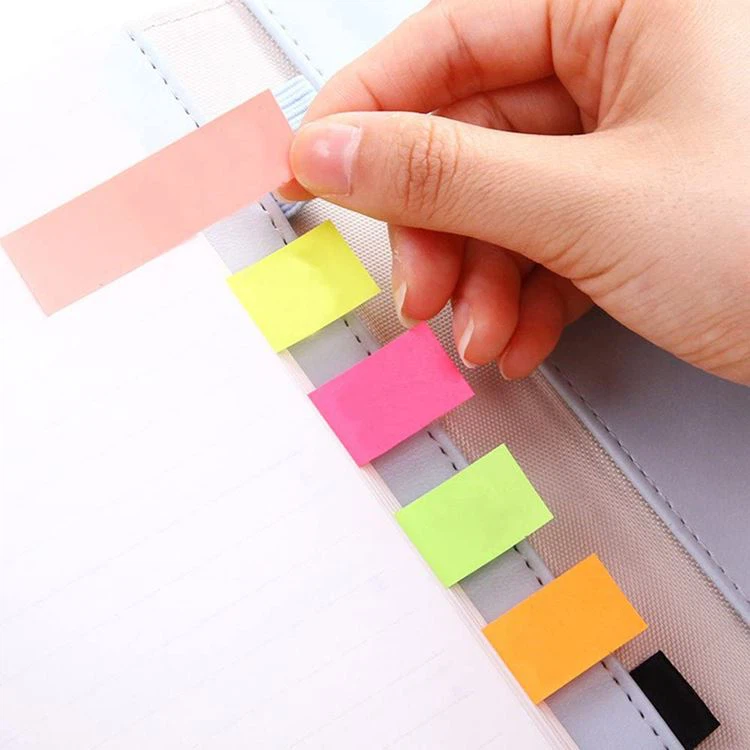 China Color Strip Page Marker Sticky Notes Popular