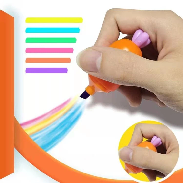 Adorable Carrot Highlight Marker Pen