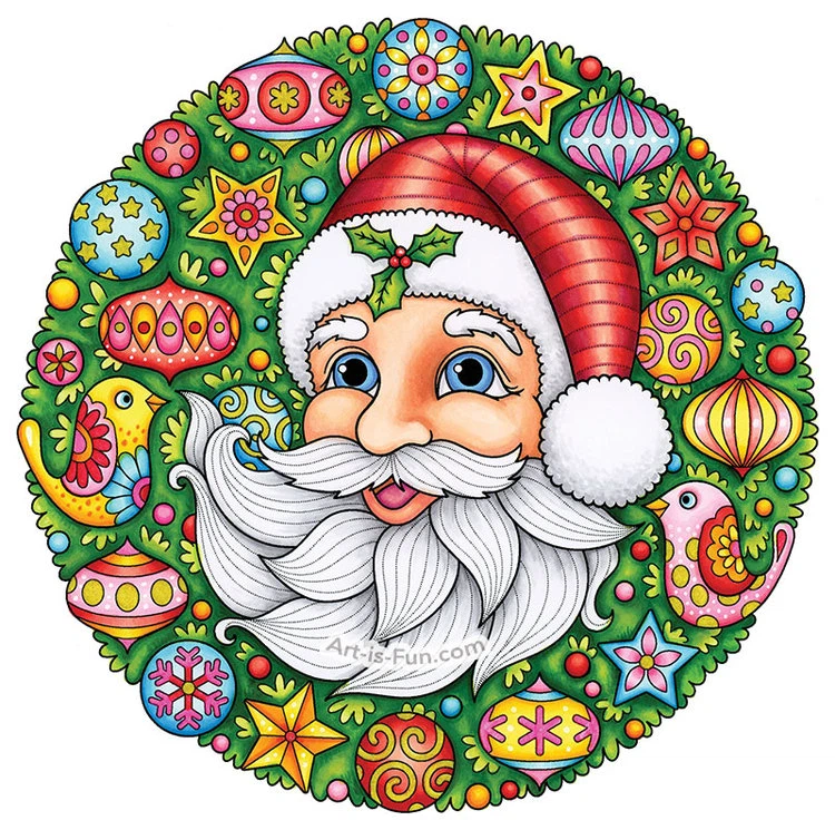 santa-clause-coloring-by-thaneeya-mcardle
