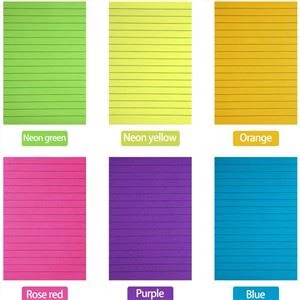 Exquisite 5×8 Lined Sticky Notes