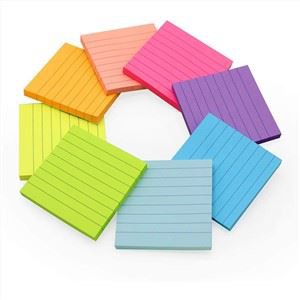 Fluorescent Pet Notes Writable Memo Guide Sticker
