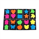 Color Shaped Sticky Notes