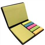 Leather Cover Sticky Note Set