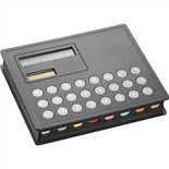 PU Case Solar Calculator Sticky Note Set