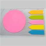 Bright Colors Combination Shaped Sticky Notes