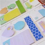 Colorblock Shaped Sticky Note Set