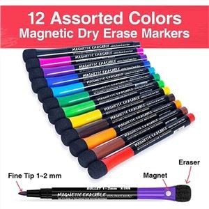 Fine Tip Magnetic Dry Erase Marker