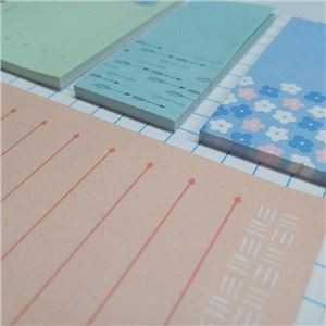 Pattern Lined Printed Sticky Notes