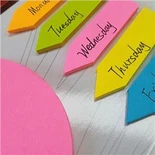 Two Styles Shaped Sticky Notes